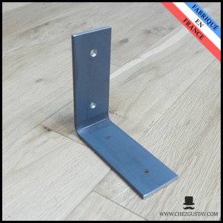 Pour étagère de 12,5 à 18 cm (équerre inversée sans rebord) - M4-130