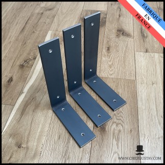 Pour étagère de 23 à 28 cm (équerre sans rebord) - M1-230